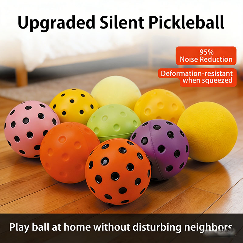 Badminton Score - 3Pcs 74mm Silent Pickleball Quiet Training