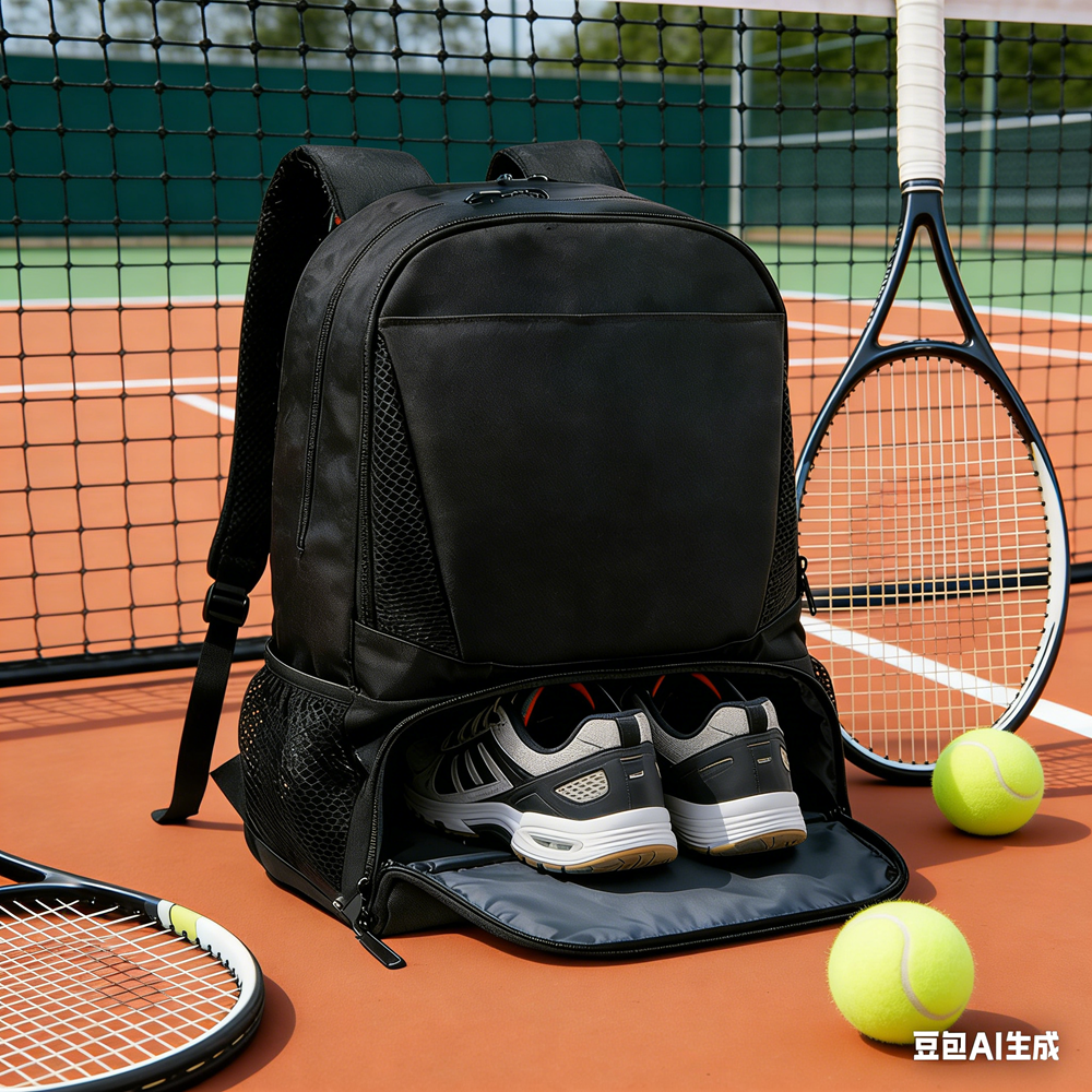 Badminton Xxl - Large Capacity Badminton Tennis Backpack Outdoor