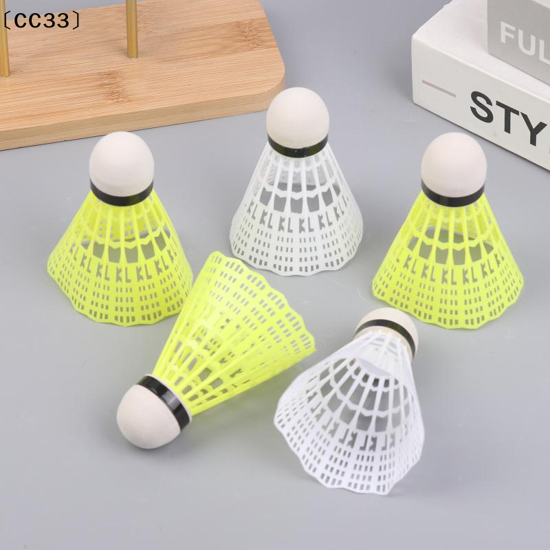 Badminton Nylon Shuttlecock - 6Pcs/Paper Tube Nylon Plastic Badminton Shuttlecock