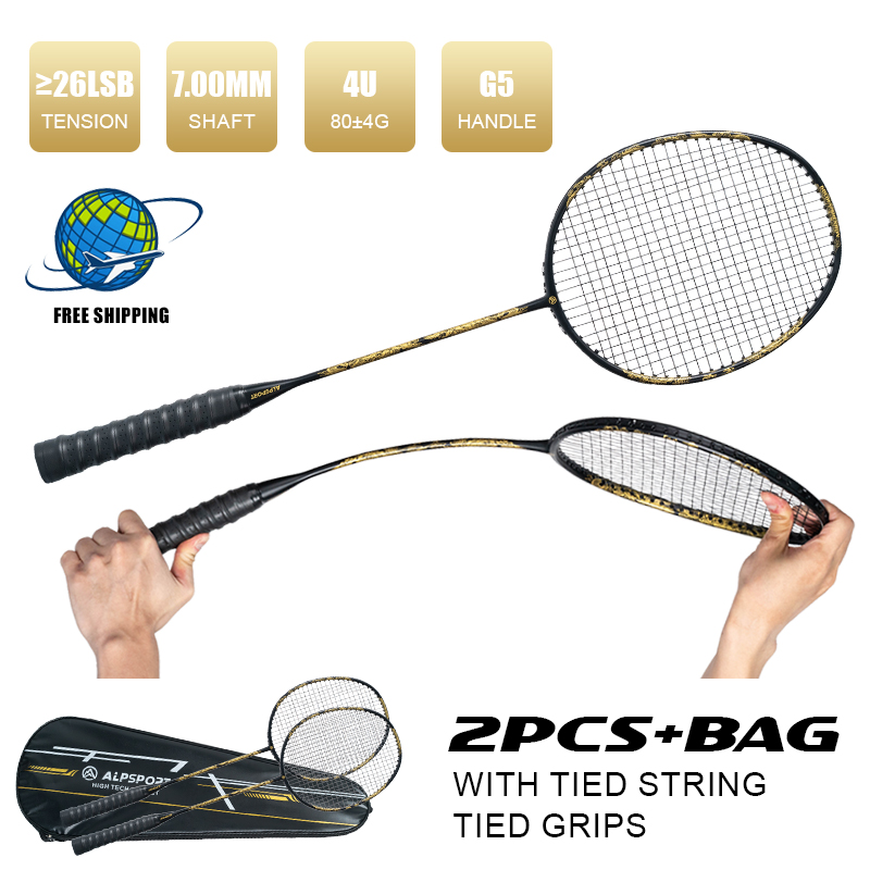 Badminton Raket - ALP SL Dragon Rush 4U Badminton