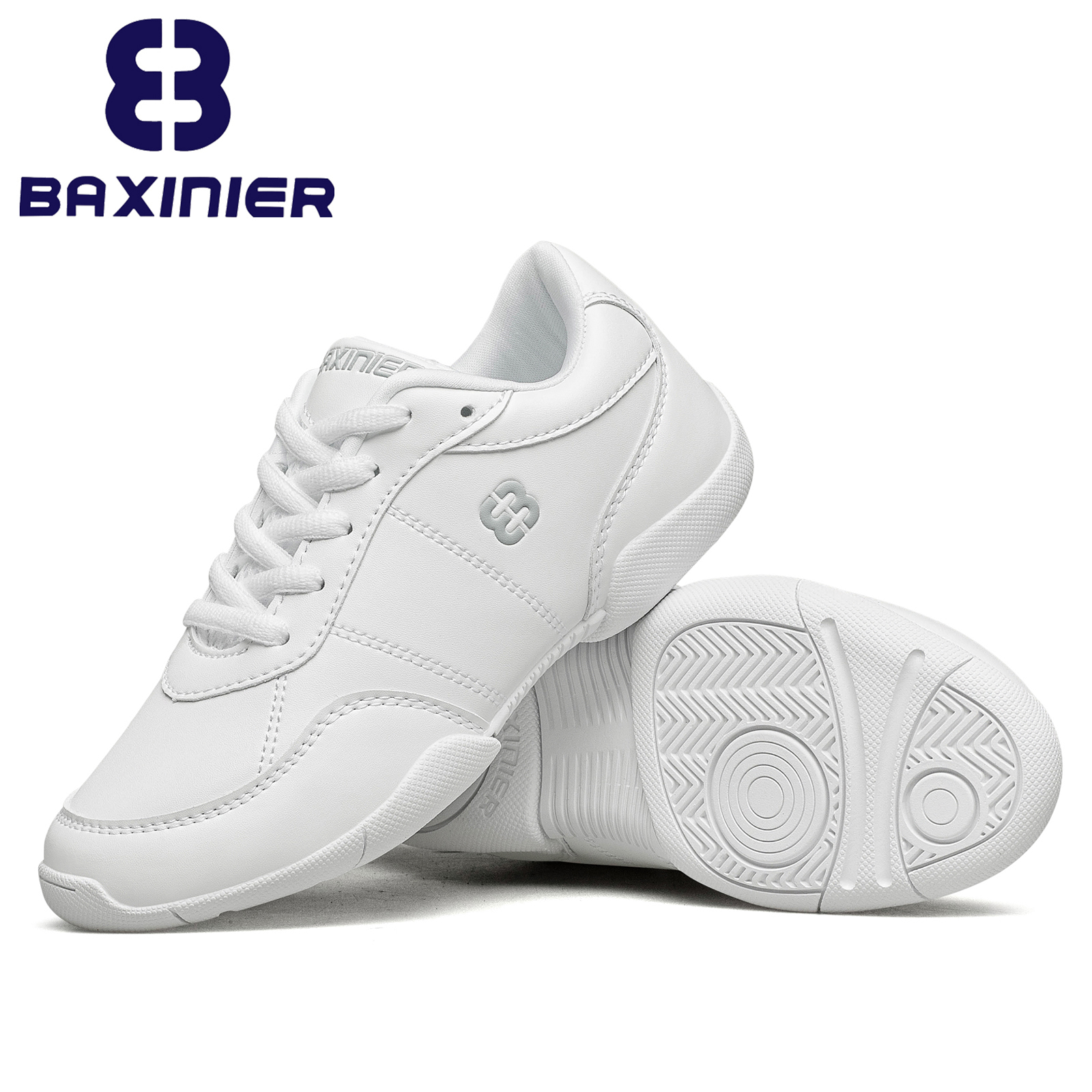 Girls White Cheerleading Shoes - Badminton Junior recension och pris