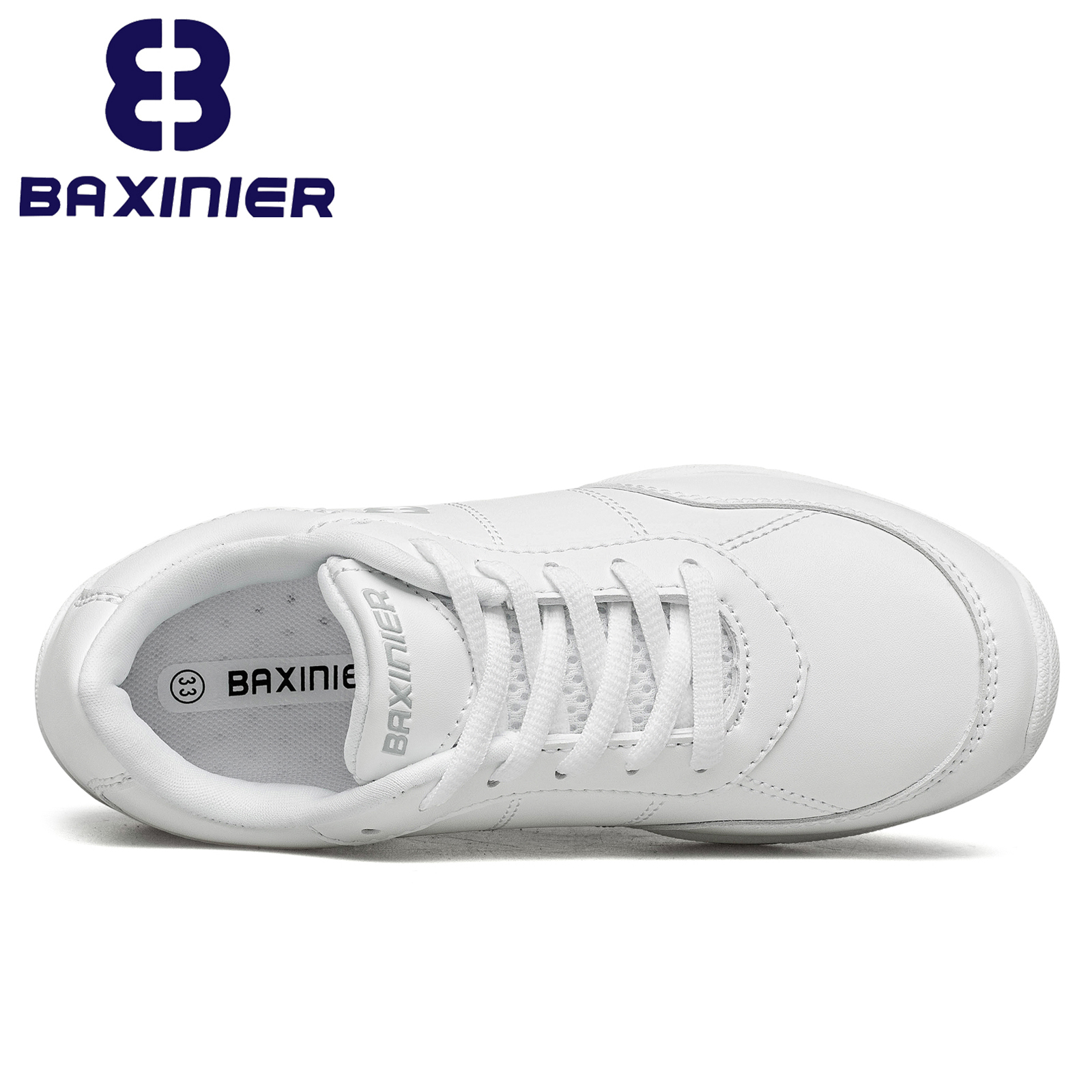 Girls White Cheerleading Shoes - Badminton Junior recension och pris
