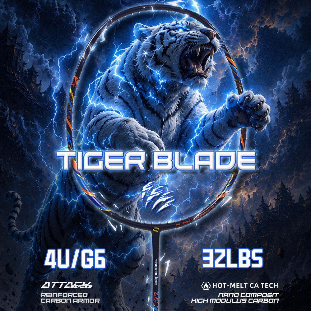 Tiger Blade - Badminton Racket - Badminton Umpire recension och pris
