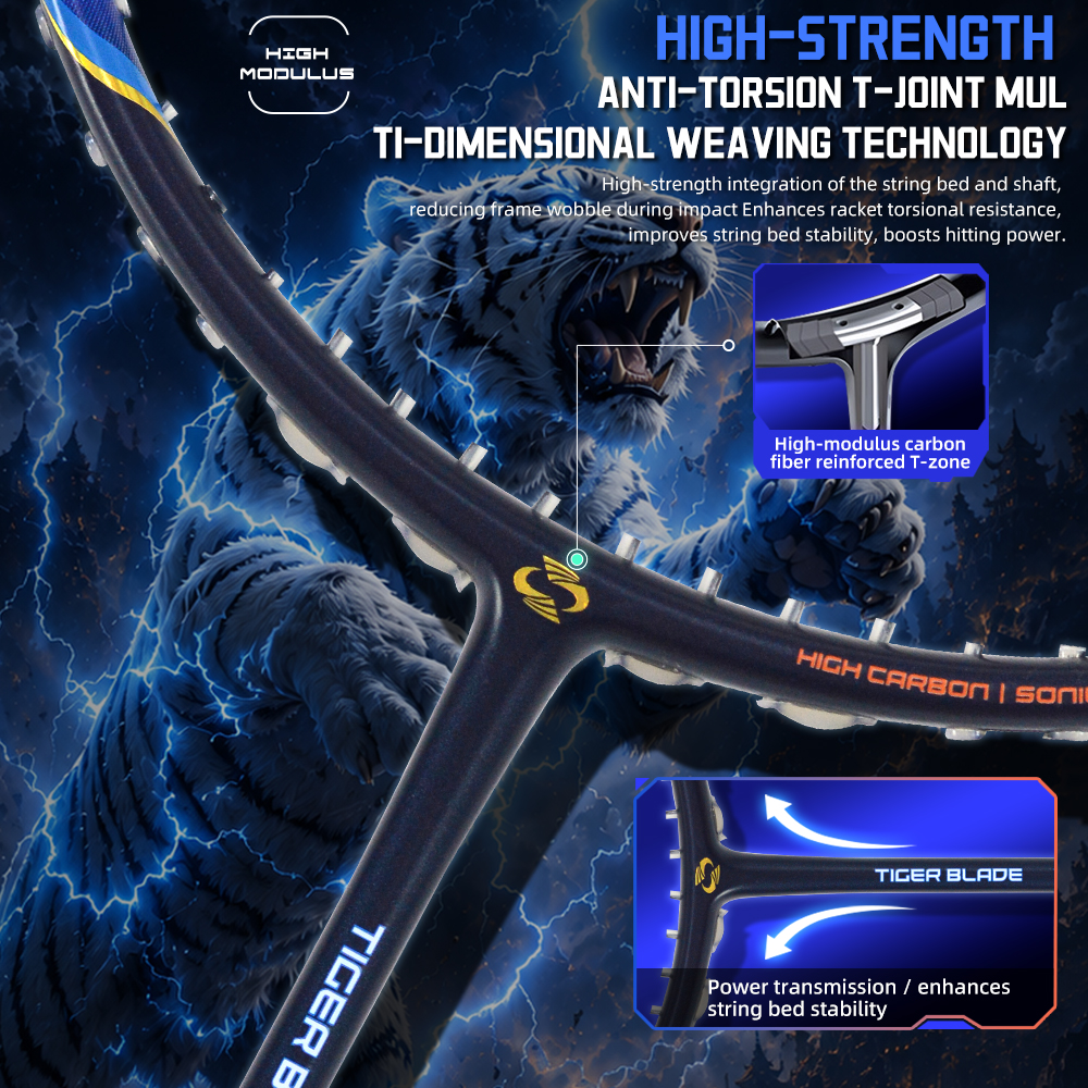 Tiger Blade - Badminton Racket - Badminton Umpire recension och pris
