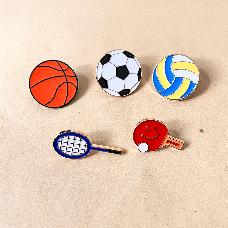 Cartoon Sports Ball Brooches S - Badminton Icon recension och pris