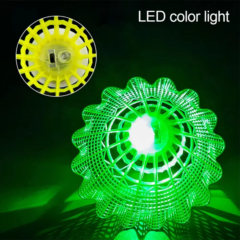 6Pcs LED Badminton Ball Glowin - Badminton Nylon Shuttlecock recension och pris