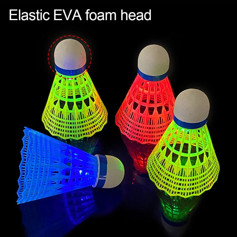 6Pcs LED Badminton Ball Glowin - Badminton Nylon Shuttlecock recension och pris