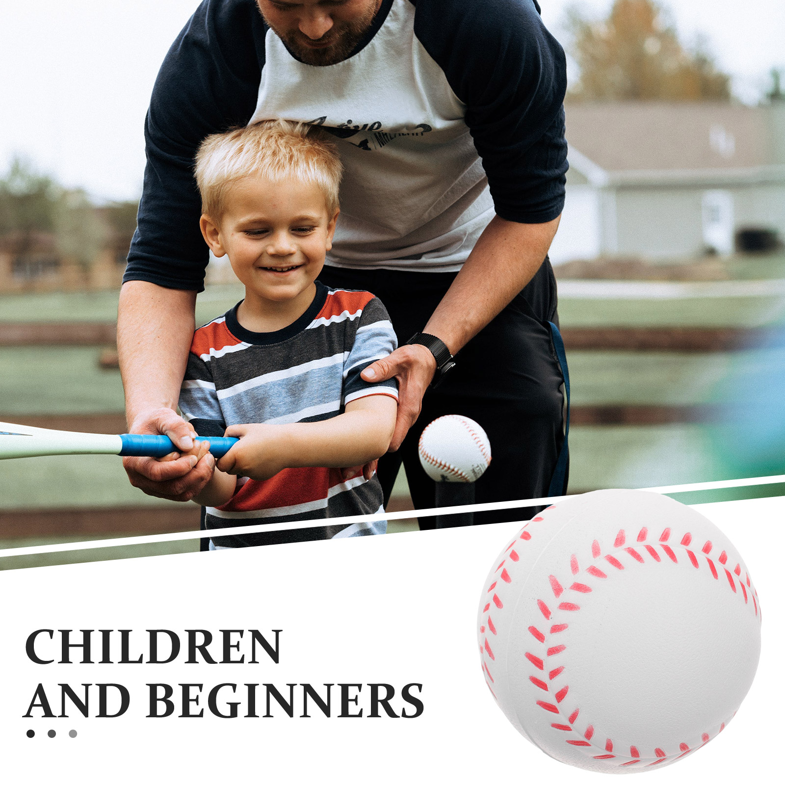 6Pcs Sponge Training Baseball  - Badminton Junior recension och pris