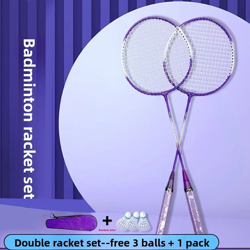 Badminton Racket Set with 3 Sh - Badminton Raket recension och pris
