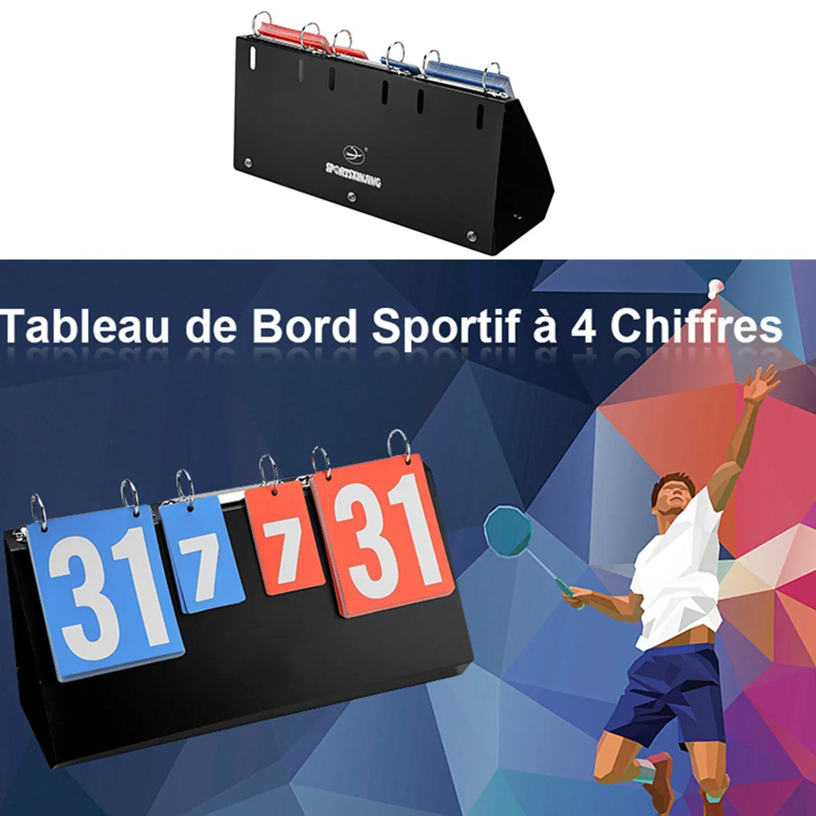 4 Digit Sports Competition Sco - Badminton Score recension och pris