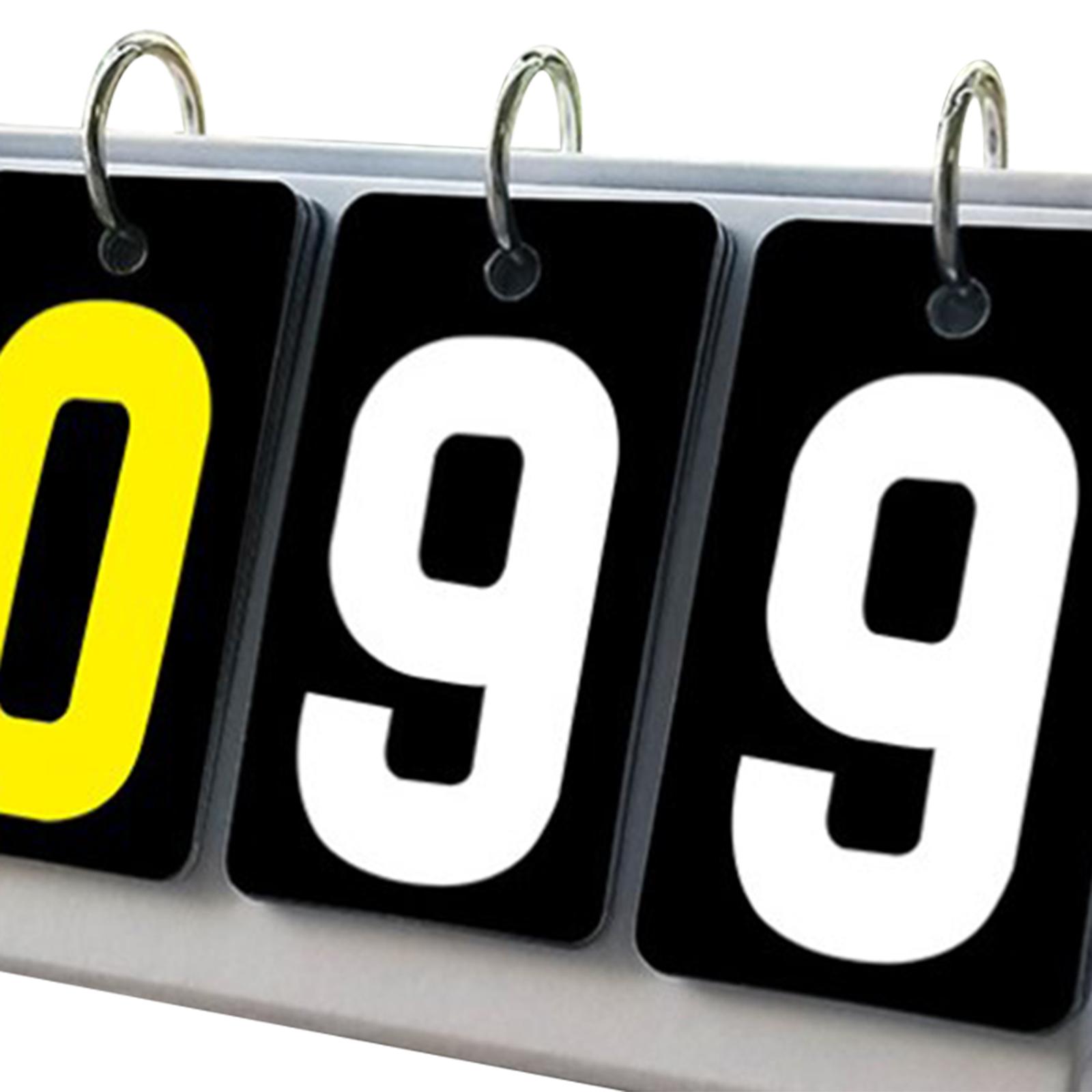 Flip Number Score Scoreboard M - Badminton Score Counter recension och pris