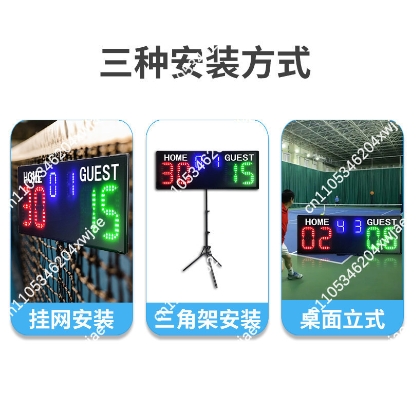 LED Electronic Scoreboard Port - Badminton Score recension och pris