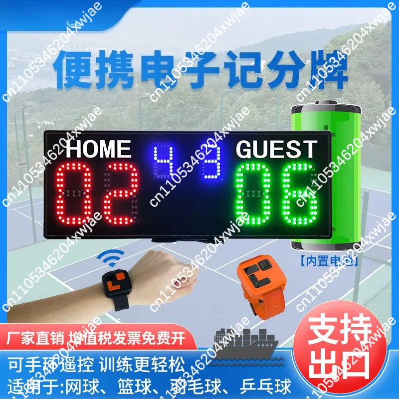 LED Electronic Scoreboard Port - Badminton Score recension och pris