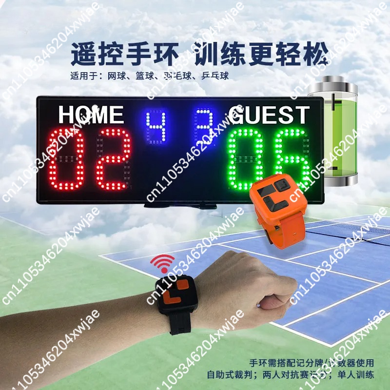 LED Electronic Scoreboard Port - Badminton Score recension och pris