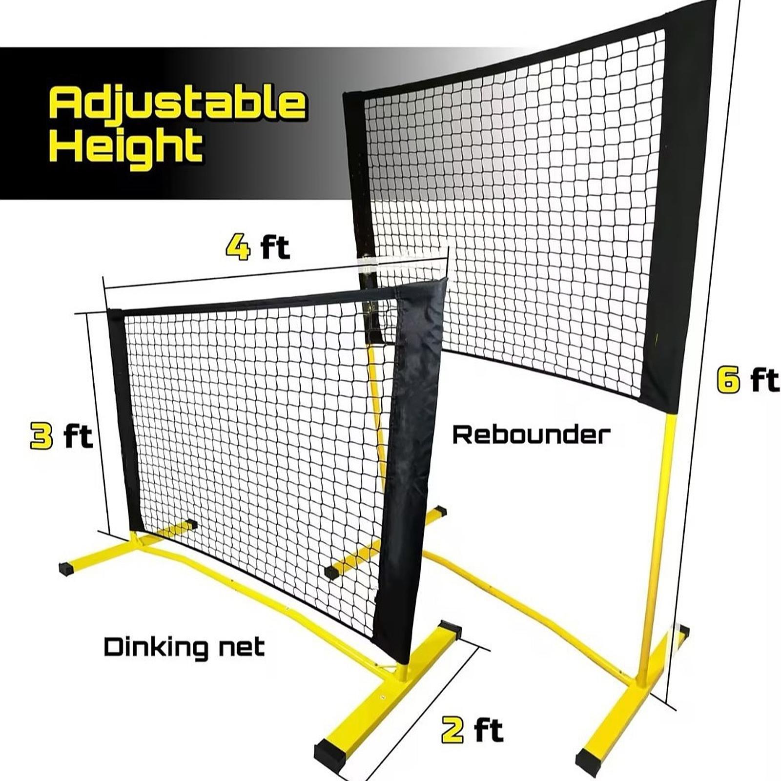 Mini Pickleball Net Weatherpro - Badminton Raket recension och pris
