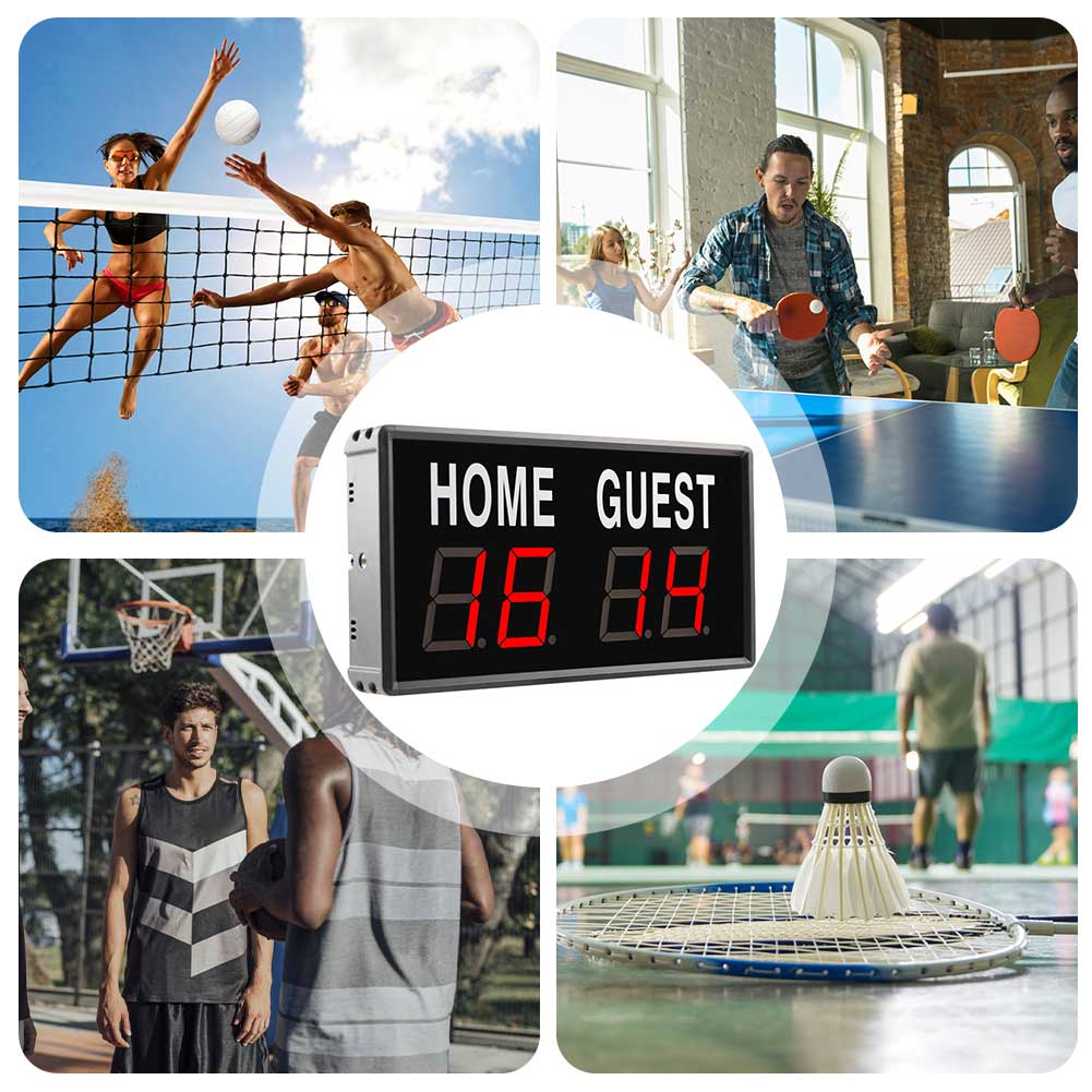 4-Digit LED Electronic Score K - Badminton Score Counter recension och pris