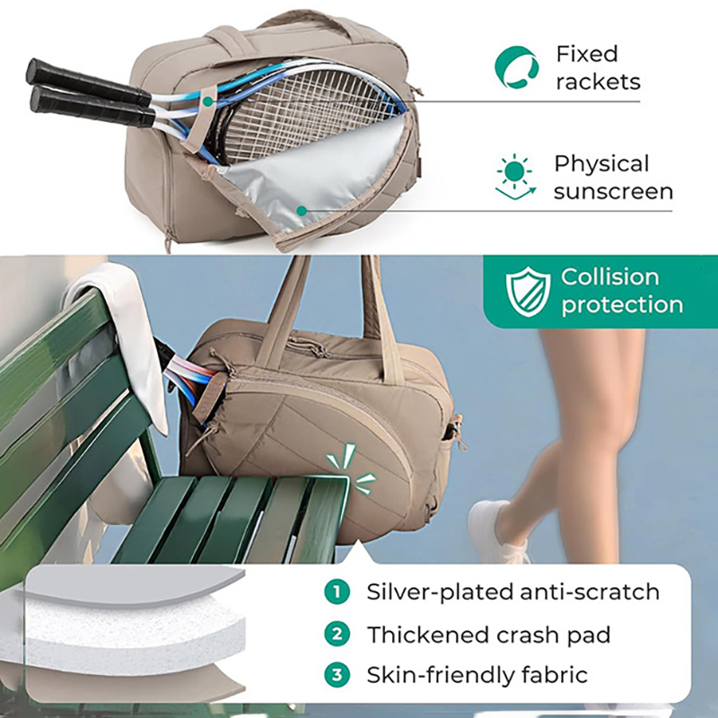 Tennis Badminton Rackets Bag L - Badminton Xxl recension och pris