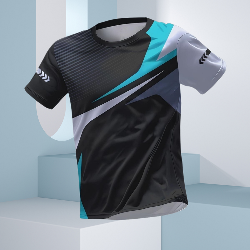 Summer T-shirt for Men,Sports  - Badminton Fun recension och pris
