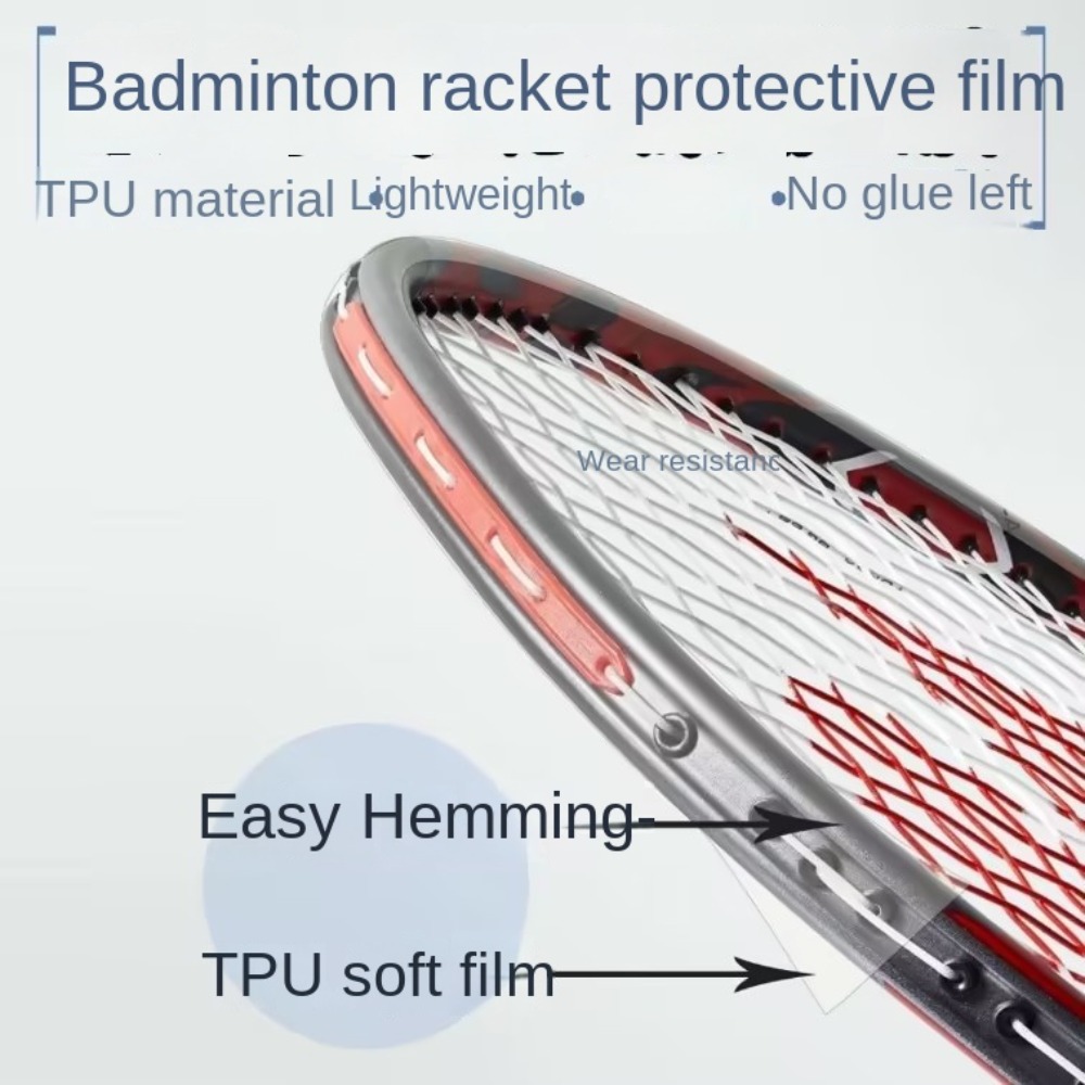 Invisible Badminton Racket Hea - Badminton Score recension och pris