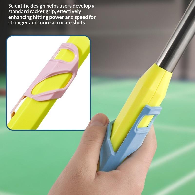 1pc Badminton Training Aid Gri - Badminton Forehand Backhand recension och pris