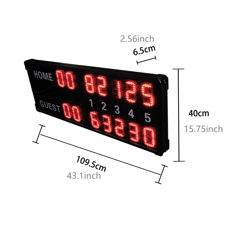Manufacture 14 Digits 4 Inch O - Badminton Score recension och pris