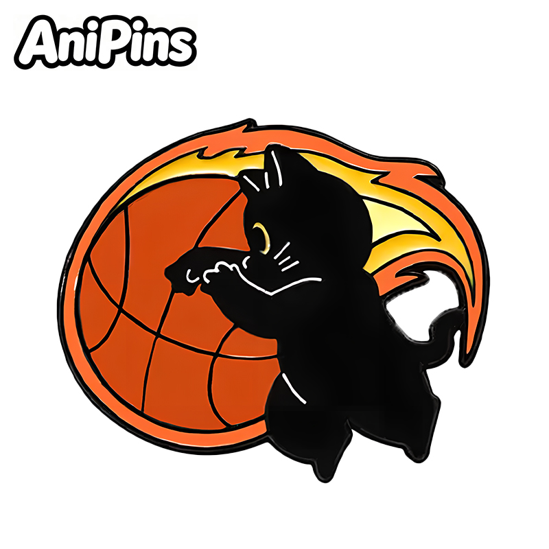 AniPins Funny Sports Cat Pins  - Badminton Icon recension och pris