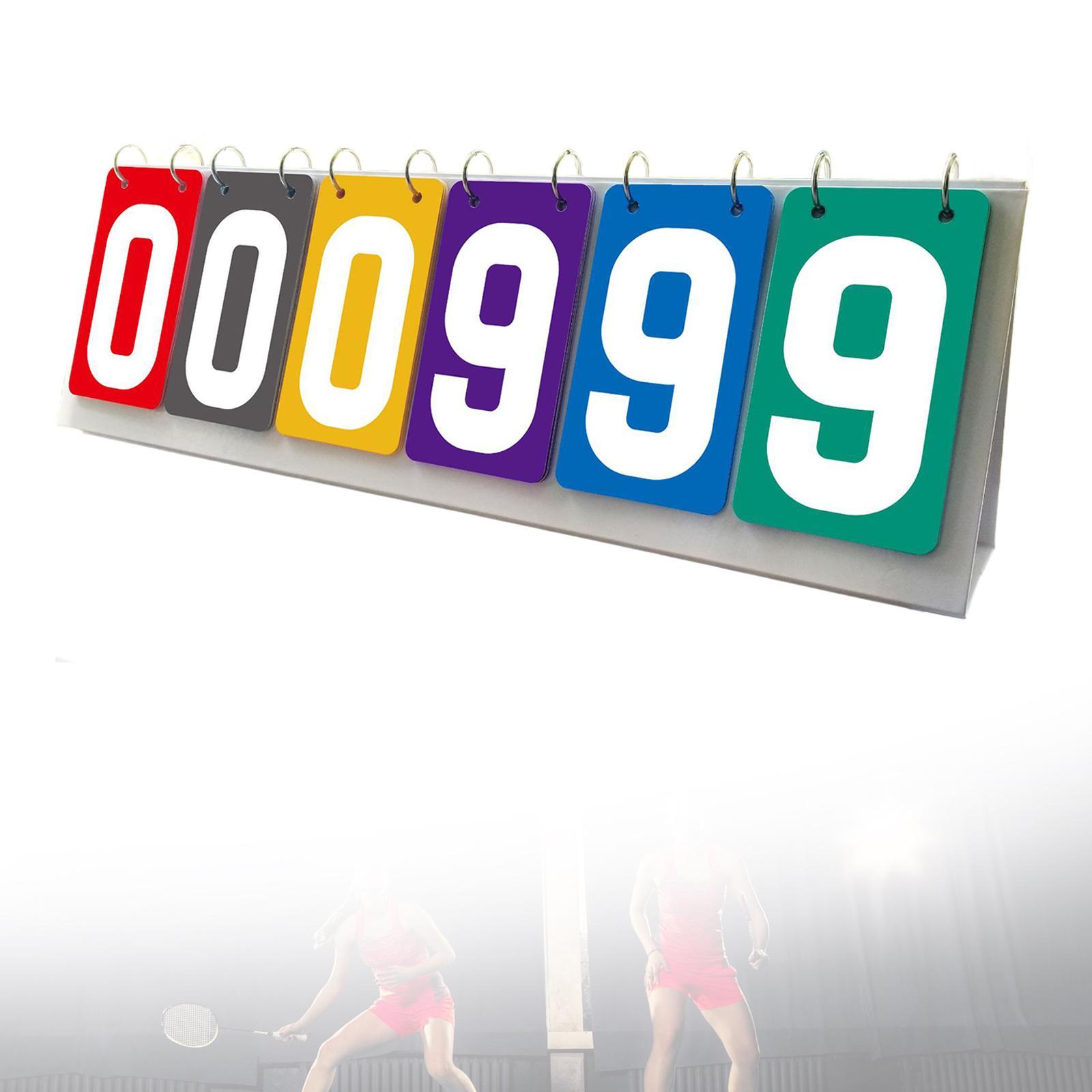 Scoreboard Score Flip Cards Sc - Badminton Score recension och pris