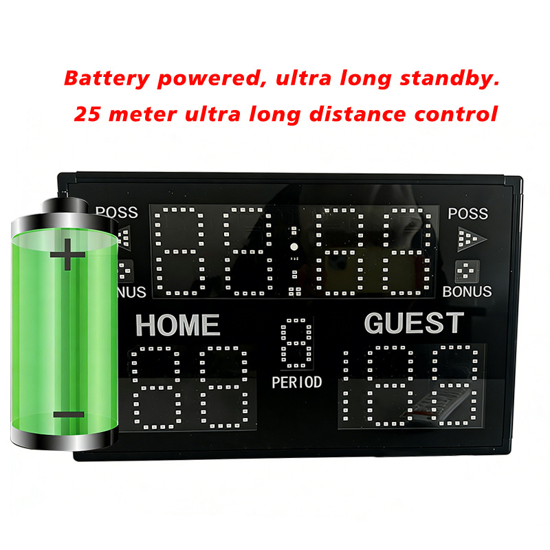 Portable Rechargeable Electron - Badminton Score recension och pris