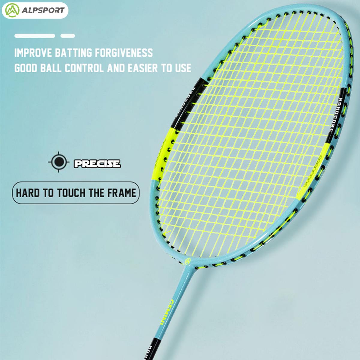 ALP SZZ Professional Badminton - Badminton Raket recension och pris