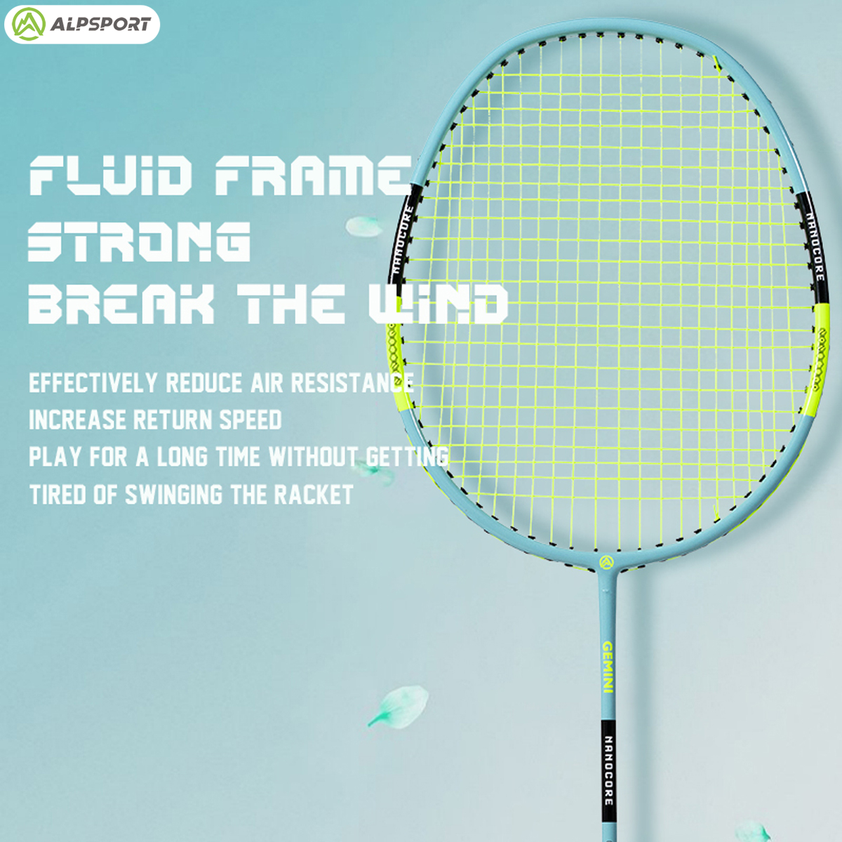 ALP SZZ Professional Badminton - Badminton Raket recension och pris