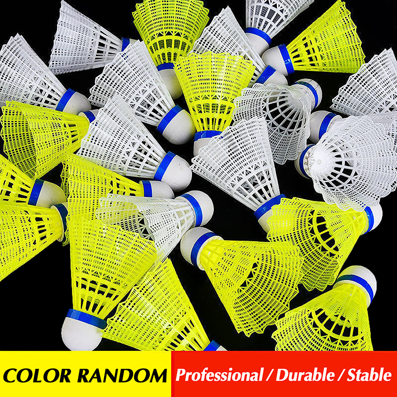 【W】1PCS Plastic Badminton Shut - Badminton Nylon Shuttlecock recension och pris