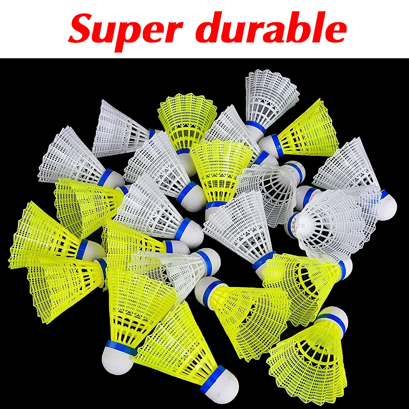 【W】1PCS Plastic Badminton Shut - Badminton Nylon Shuttlecock recension och pris
