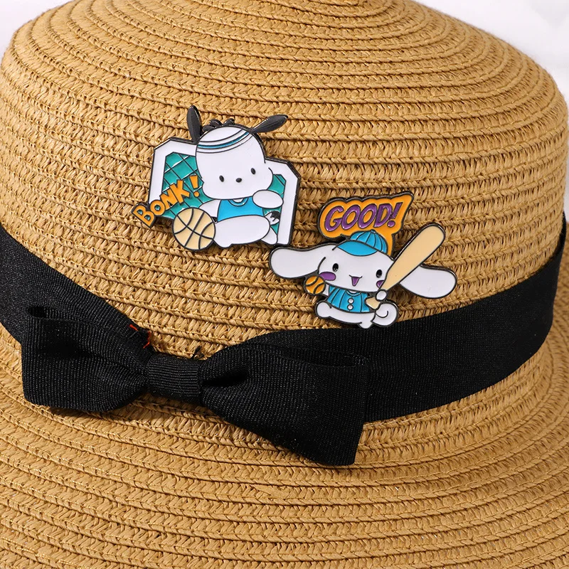 Cartoon Sanrio Metal Badge Stu - Badminton Icon recension och pris